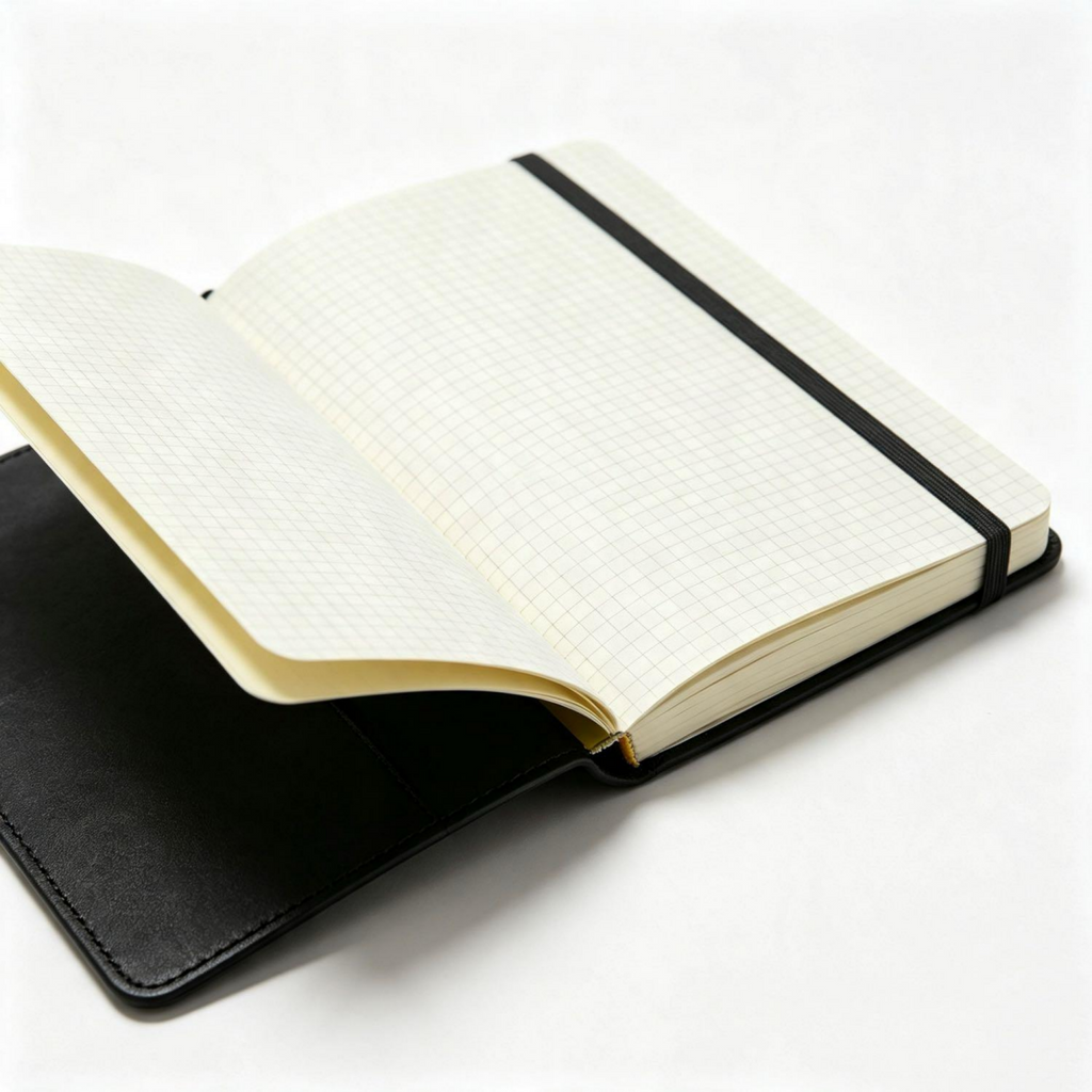 Custom PU Leather Notebook with Strap – Premium Personalized Journal