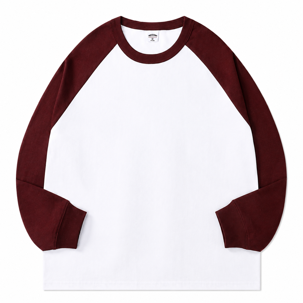 White/Burgundy