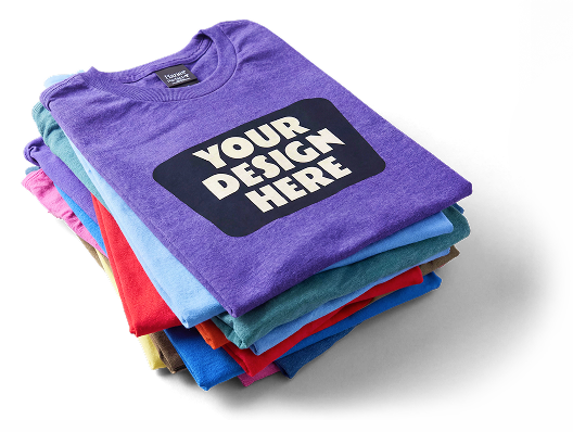 Design custom shirts for your
team or event.
